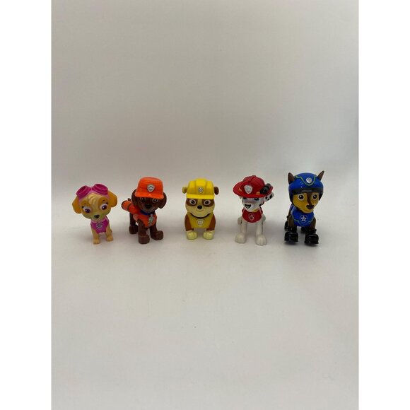 Spin Masters Paw Patrol Mixed Characters Figurine Lot - Picture 1 of 7